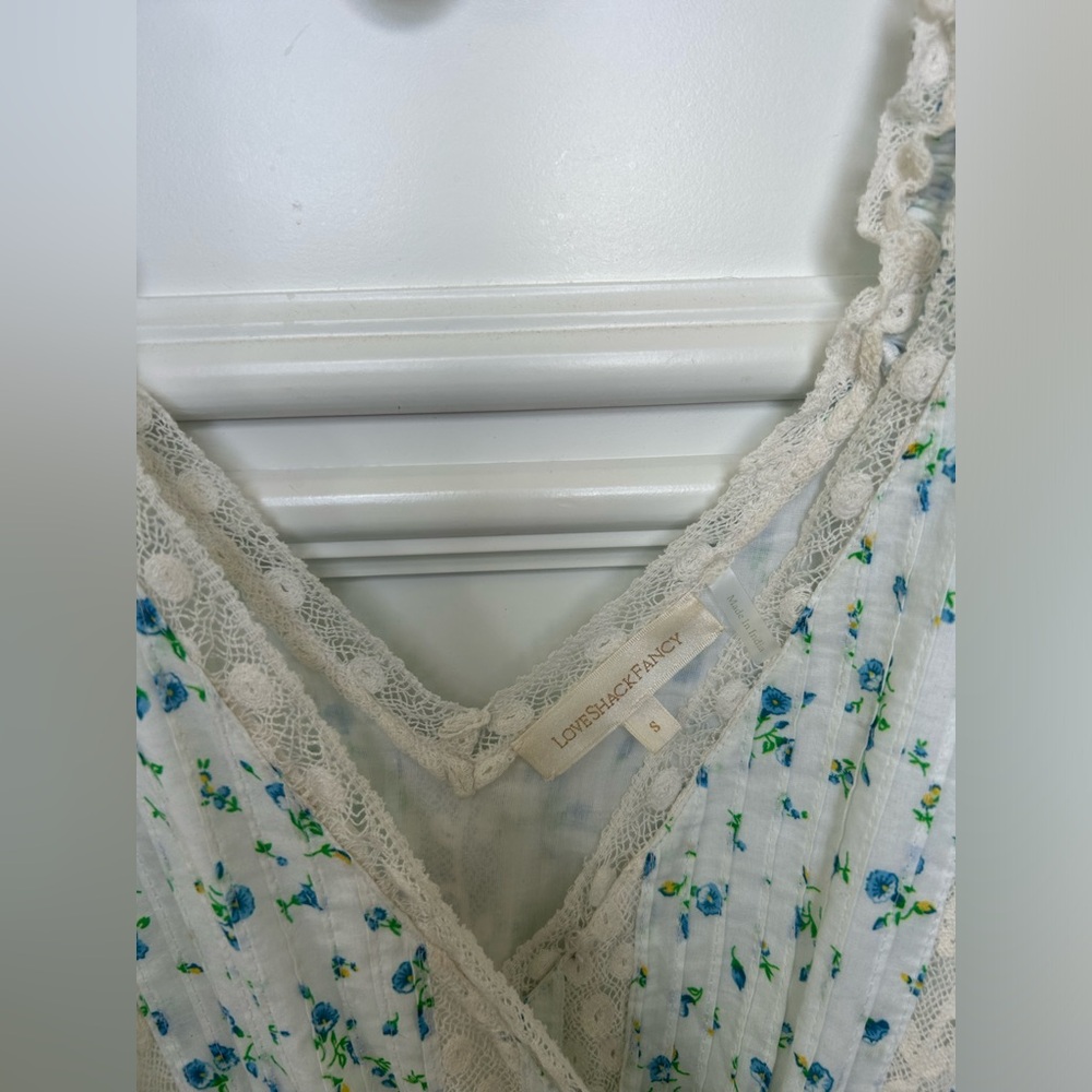 LOVESHACKFANCY CARLO DRESS - Picture 5 of 5